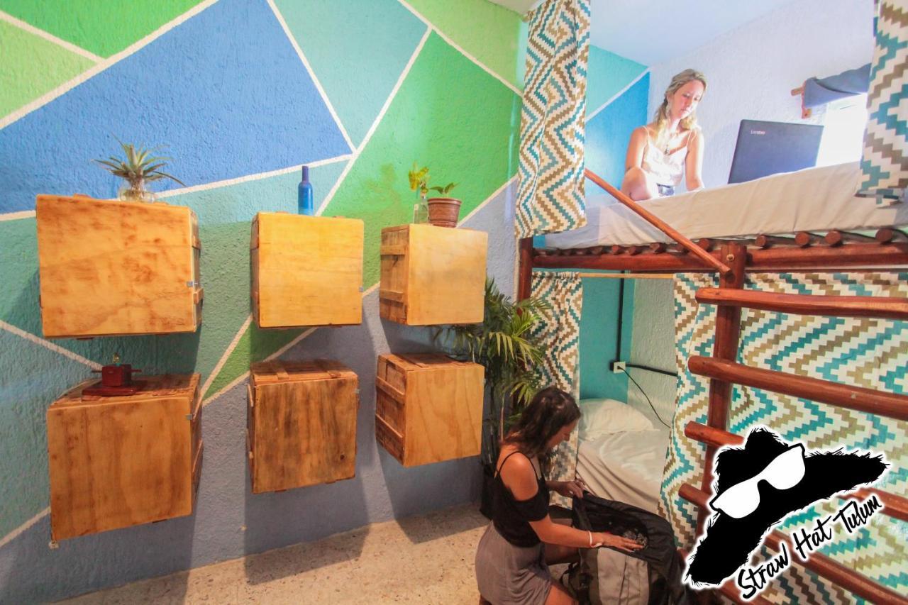 טולום Straw Hat Hostel & Rooftop Bar מראה חיצוני תמונה
