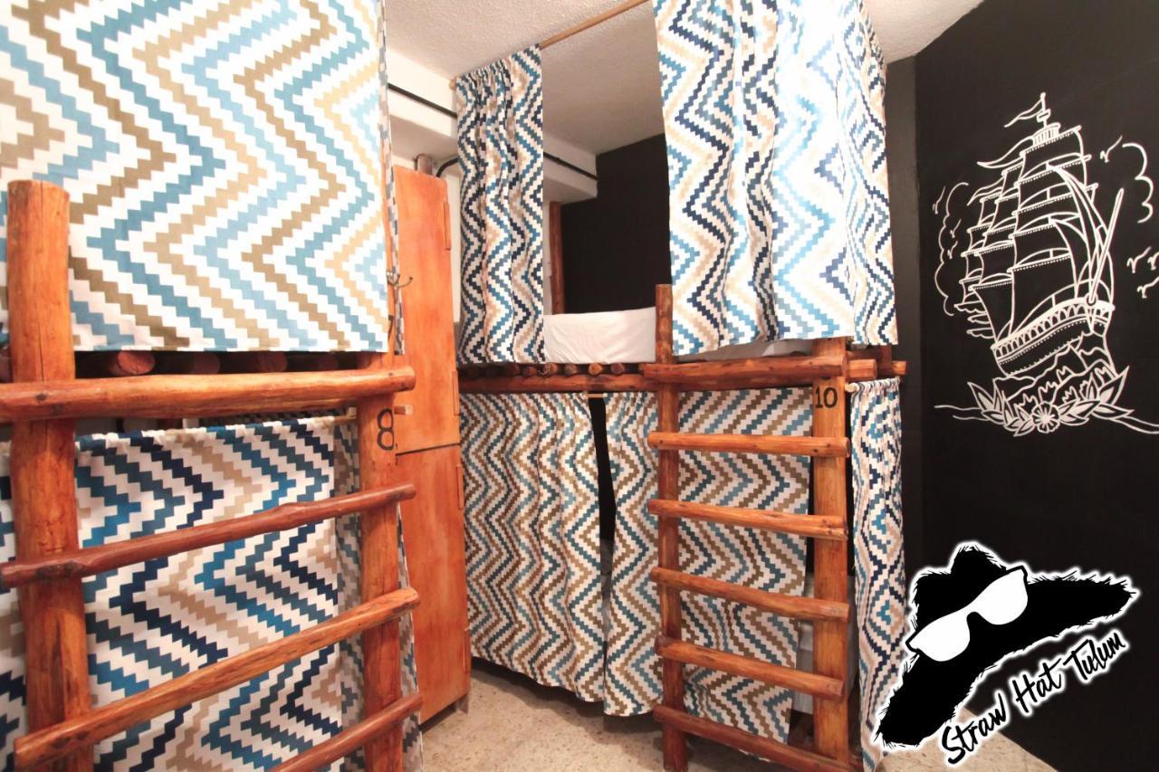 טולום Straw Hat Hostel & Rooftop Bar מראה חיצוני תמונה