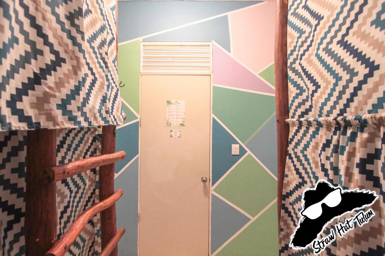 טולום Straw Hat Hostel & Rooftop Bar מראה חיצוני תמונה